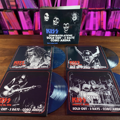 KISS SOLD-OUT - 3 DAYS AT COBO ARENA VINIL "4LP BLUE OR RED COLOURED VINYL" 2023 - ALTEA RECORDS