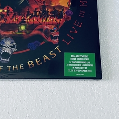 IRON MAIDEN LP NIGHTS OF THE DEAD, LEGACY OF THE BEAST: LIVE IN MEXICO VINIL COLORIDO 2020 02-LPS na internet