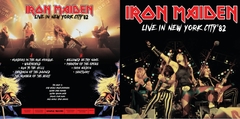 IRON MAIDEN LP LIVE IN NEW YORK CITY '82 VINIL BLACK