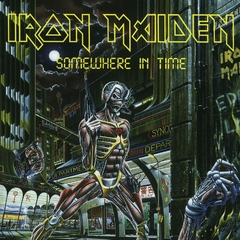 IRON MAIDEN LP THE SOMEWHERE IN TIME VINIL BLACK 1986/2014