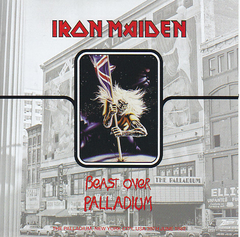 IRON MAIDEN CD BEAST OVER PALLADIUM 1982 ZODIAC 176 (2CD) 2016 CD JAPANESE PRESSED CD