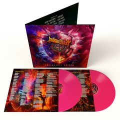 JUDAS PRIEST LP INVINCIBLE SHIELD VINIL ROSA PINK 2024 02-LPS