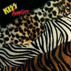KISS LP ANIMALIZE 1984 VINIL BLACK EUROPE 2014
