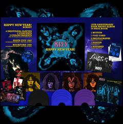 KISS HAPPY NEW YEAR SIOUX CITY & ROCKFORD 1982 VINIL BOX SET 2023 04-LPS