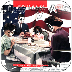 KISS MY ASS: CLASSIC KISS REGROOVED CASSETE FITA K7 TAPE USA 1994