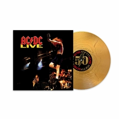 AC/DC LP LIVE VINIL GOLD 2024 02-LPS 50TH ANNIVERSARY