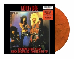 MÖTLEY CRÜE LP TOO YOUNG TO FALL IN LOVE VINIL ORANGE AND BLACK MARBLE RECORD STORE DAY 2023