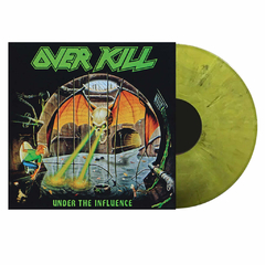 OVERKILL LP UNDER THE INFLUENCE VINIL COLORIDO YELLOW & BLACK MARBLE 2023