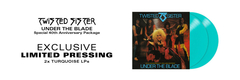 TWISTED SISTER LP UNDER THE BLADE 40TH ANNIVERSARY VINIL TURQUOISE 2023 02-LPS - comprar online