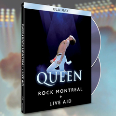 QUEEN ROCK MONTREAL + LIVE AID BLURAY 2024