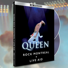 QUEEN ROCK MONTREAL + LIVE AID 4K BLURAY ULTRA HD 2024