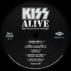 KISS LP ALIVE: THE MILLENNIUM CONCERT VINIL BLACK 2014 02-LPS KISSTERIA - comprar online