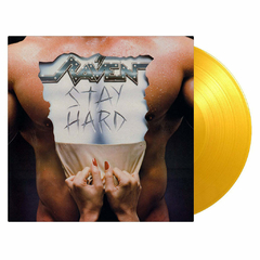 RAVEN LP STAY HARD VINIL COLORIDO YELLOW 2023 MUSIC ON VINYL