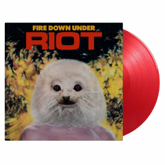 RIOT LP FIRE DOWN UNDER VINIL COLORIDO RED 2023 MUSIC ON VINYL