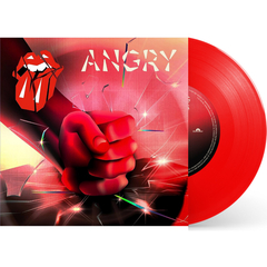 ROLLING STONES ANGRY COMPACTO VINIL VERMELHO RED 7" 2023
