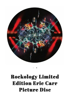 ERIC CARR LP ROCKOLOGY VINIL PICTURE DISC LIMITADO EM 1000 2020