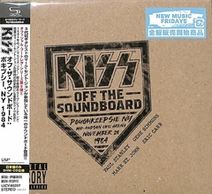 KISS OFF THE SOUNDBOARD: LIVE IN POUGHKEEPSIE NY 1984 2023 01-CD JAPAN SHM-CD 12CMx12CM PROMOTIONAL STICKER