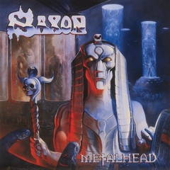 SAXON LP METALHEAD VINIL SILVER 2024 MUSIC ON VINYL