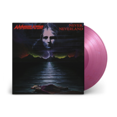 ANNIHILATOR LP NEVER, NEVERLAND VINIL COLORIDO PURPLE 2021 MUSIC ON VINYL