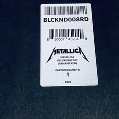 METALLICA BLACK ALBUM SUPER DELUXE EDITON BOX SET (5LP)(14CD)(6DVD) 2021 - ALTEA RECORDS