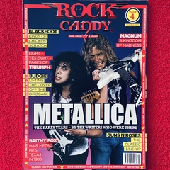 REVISTA ROCK CANDY MAGAZINE METALLICA EARLY EARS NÚMERO 04 OUTUBRO-NOVEMBRO 2017