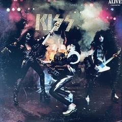 KISS LP ALIVE! VINIL BLACK USA 1975 02-LPS