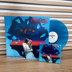 SEPULTURA LP SCHIZOPHRENIA VINIL COLORIDO AZUL + CD SLIPCASE/POSTER 2022 - comprar online