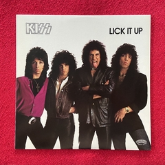 KISS LP LICK IT UP VINIL BLACK 1983 JAPAN na internet
