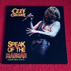 OZZY OSBOURNE LP SPEAK OF THE MADMAN GLASGOW APOLLO 1982 VINIL BLUE - comprar online