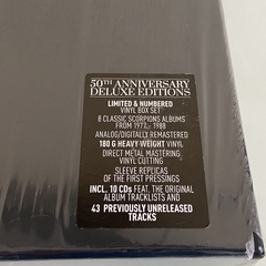 SCORPIONS 50TH ANNIVERSARY DELUXE EDITION BOX SET 2015 (10LP) (10CD) - ALTEA RECORDS