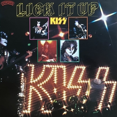 KISS LP LICK IT UP VINIL BLACK 1983 JAPAN