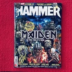 REVISTA METAL HAMMER IRON MAIDEN THIS TIME IT'S WAR MAIO 2017 - ALTEA RECORDS