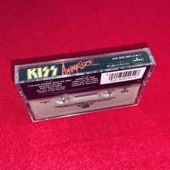 KISS ANIMALIZE CASSETE FITA K7 TAPE USA 1984 - ALTEA RECORDS