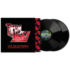 THIN LIZZY LP LIVE AND DANGEROUS AT HAMMERSMITH 14 NOV 1976 VINIL BLACK RECORD STORE DAY 2023 02-LPS