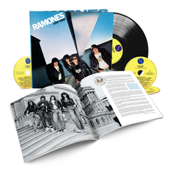 RAMONES LEAVE HOME 40TH ANNIVERSARY DELUXE EDITION 2017 (BOOK) (3CD) (1LP)