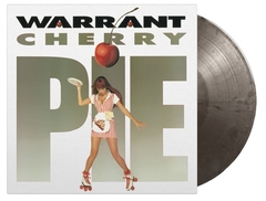 WARRANT LP CHERRY PIE VINIL COLORIDO SILVER & BLACK MARBLED 2022 MUSIC ON VINYL - comprar online