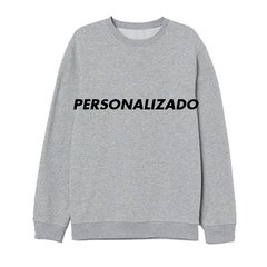 Buzo Cuello Redondo Personalizado