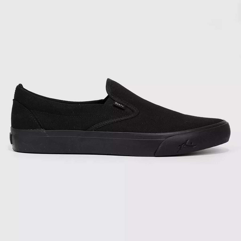 Tênis Mad Rats Sem Cadarço Slip On All Black