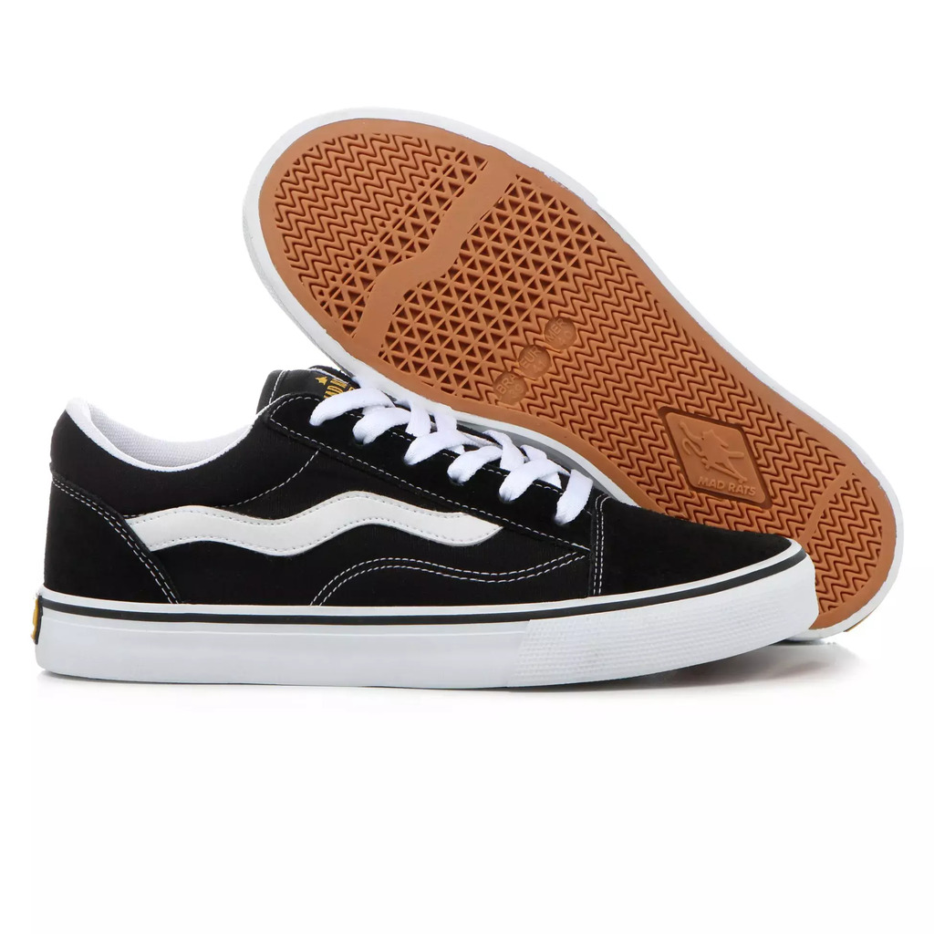 Tenis mad rats preto sale