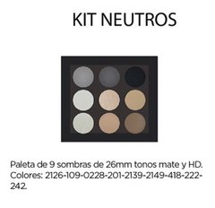 Paleta x 9 Sombras Kit Neutros Andrea Pellegrino en internet