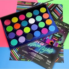 Paleta x 24 Sombras - City of Neon Lights Rude Cosmetics - comprar online
