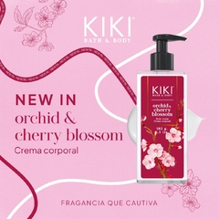 ORCHID & CHERRY BLOSSOM BODY CREAM - KIKI BATH & BODY - IDRAET - comprar online