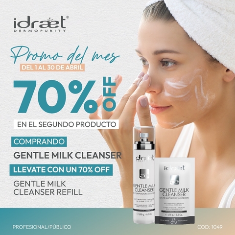 Promo Idraet Gentle Milk Cleanser 70% Off