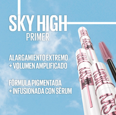 Lash Sensational Sky High Tinted Primer Soft Black - Pre base - Maybelline - comprar online