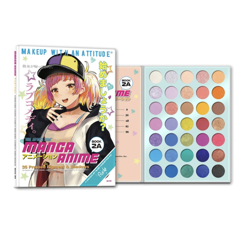 Paleta x 35 Sombras y Pigmentos - Manga Anime 2A