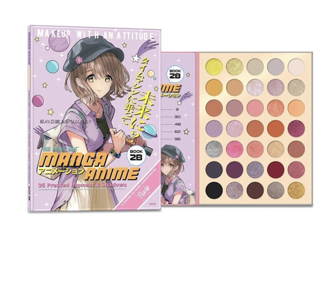 Paleta x 35 Sombras y Pigmentos - Manga Anime 2B