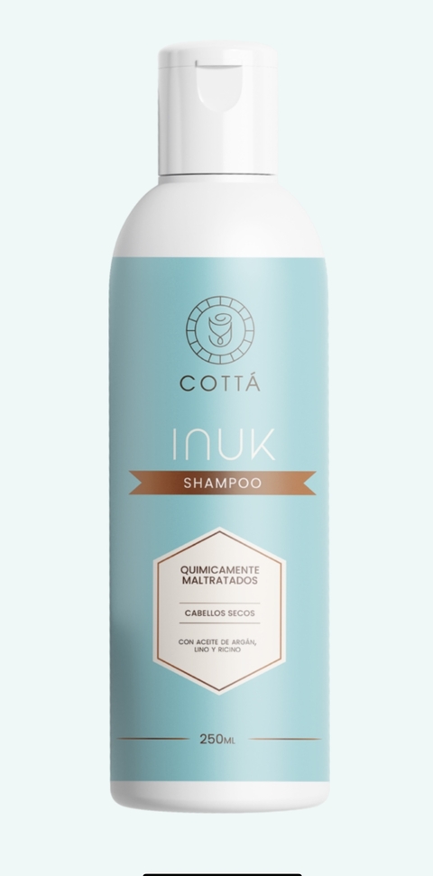Shampoo COTTA INUK /Cabellos secos - Químicamente maltratados