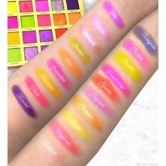 Paleta x 20 Sombras - The Roaring 20´s Neon Rude Cosmetics - comprar online