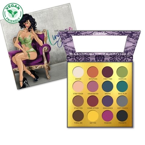 Paleta x 16 Sombras - The Lingerie Collection - Wild Nights (Wearable) Rude Cosmetics