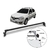 Rack de Teto Bagageiro Clio 4 portas 2001 a 2012 VHIP - comprar online